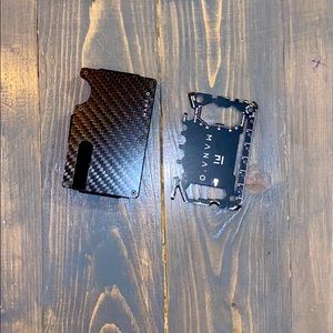 Metal card holder style Wallet
